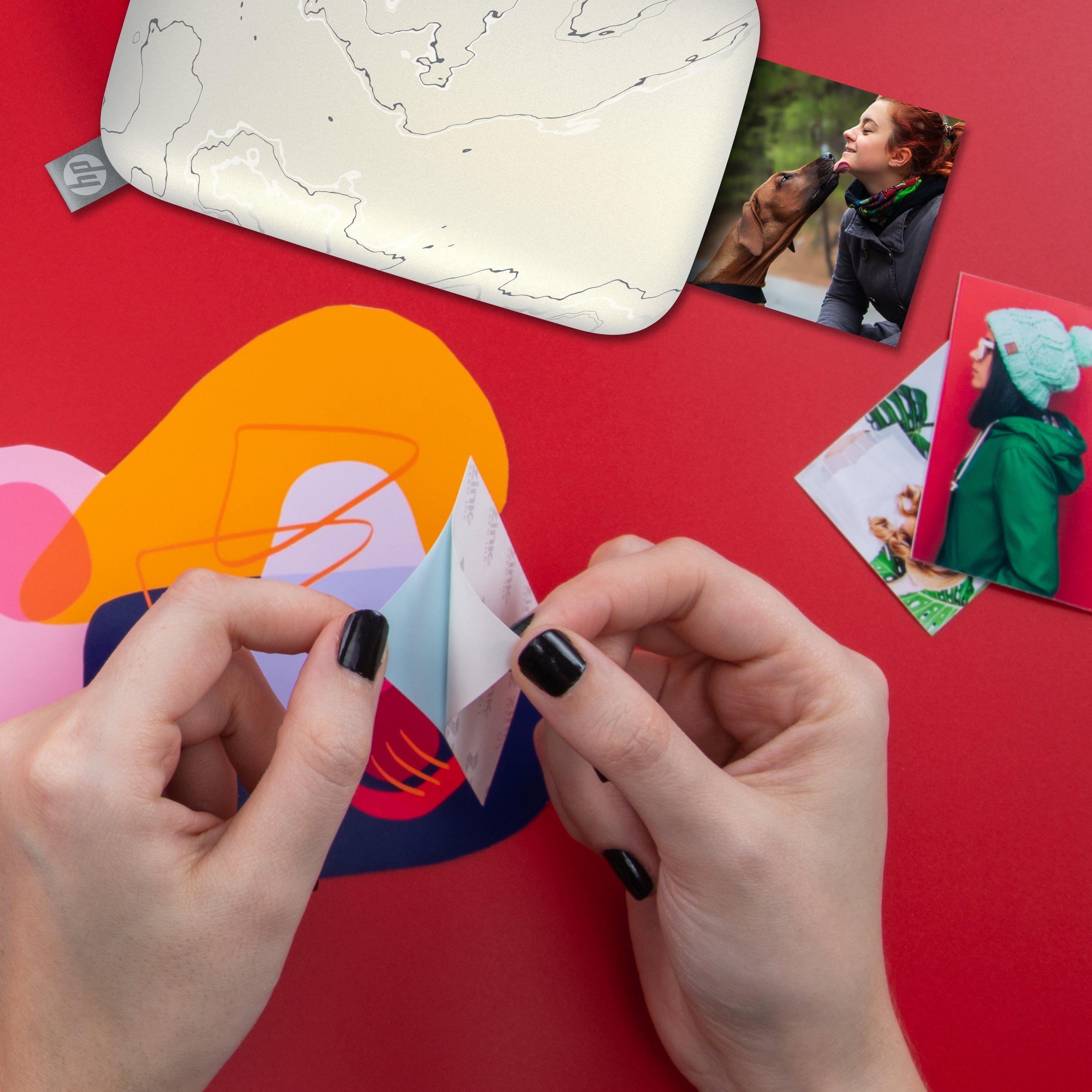 HP Sprocket 2.3” x 3.4” Premium Zink Sticky-Back Photo Paper (20 Sheets)