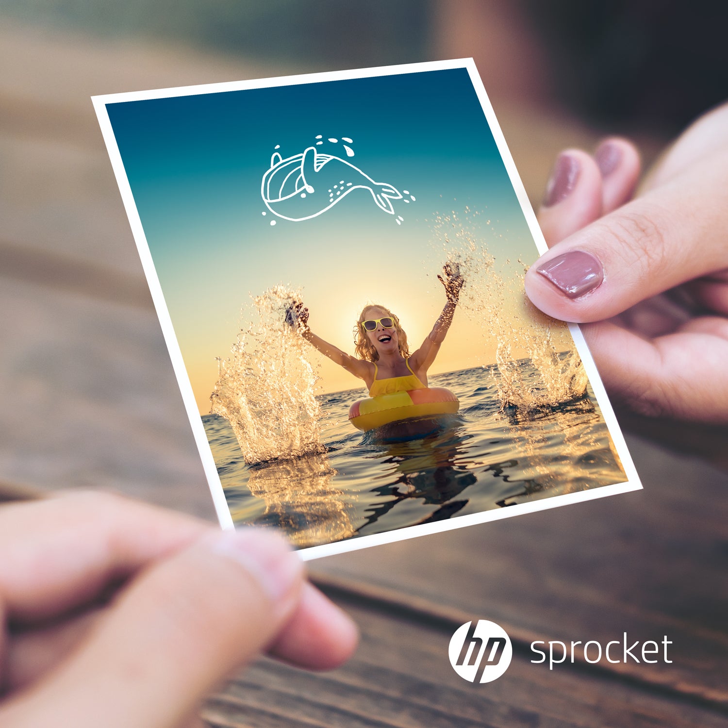 HP Sprocket 3.5 x 4.25” Zink Sticky-backed Photo Paper (20 Pack)  Compatible with HP Sprocket 3x4 Photobooth and Photo Printer