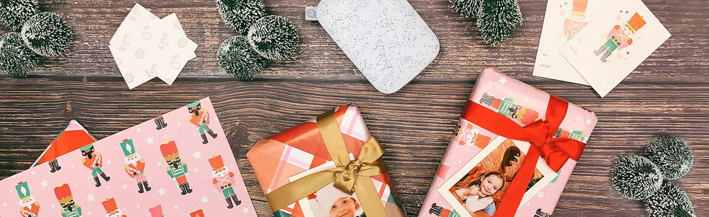 Personalize Gift Wrapping with HP Sprocket Photos