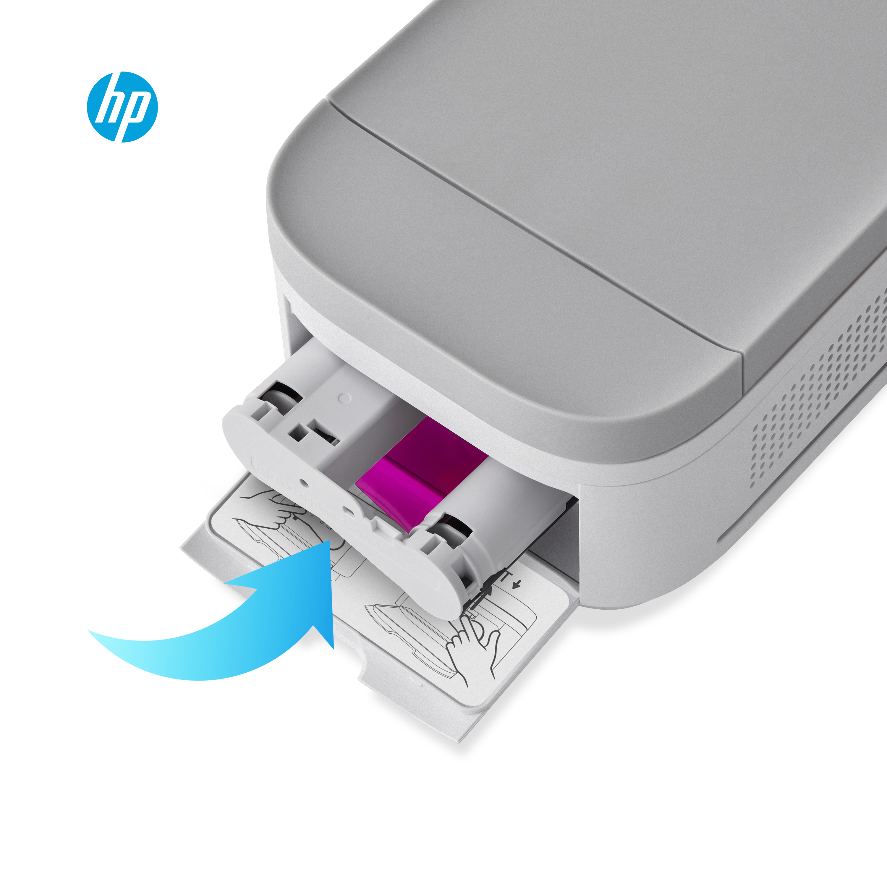 HP Sprocket Studio Plus Printer – Wirelessly Print Out Sticky-Backed 4